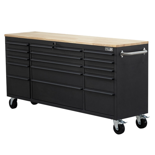 Steel matte black - black, 15