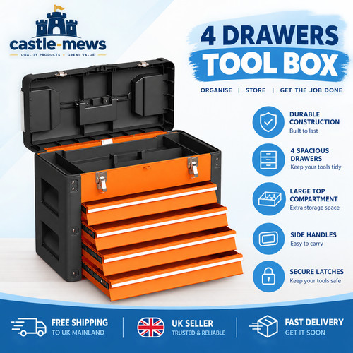 Homcom tool box - homcom,
