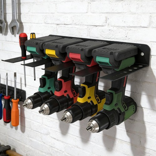 Power tool organizer iron - organizer,