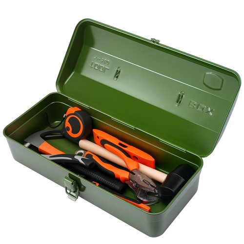 Large metal tool storage box - tool,