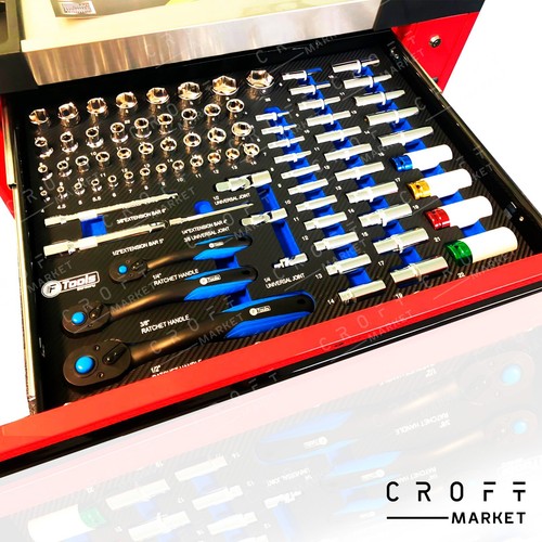 Drawers toolbox with - drawers,