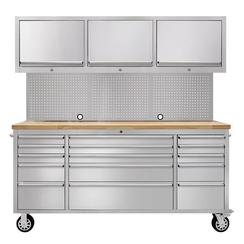 Stainless steel tool box - steel,