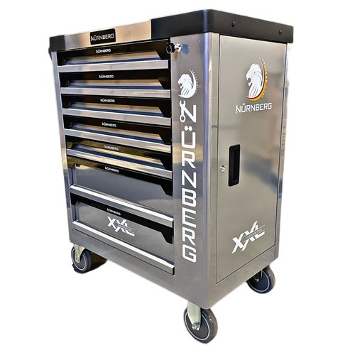 Toolbox drawers with tools - with,
