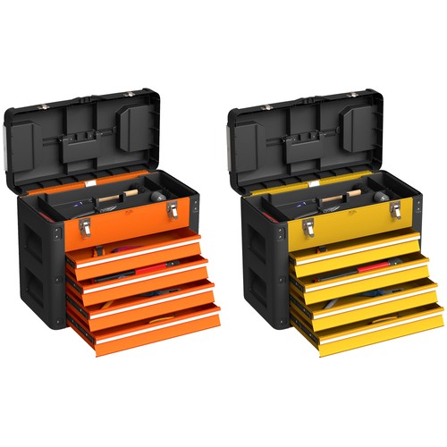 Homcom large toolbox - large, with