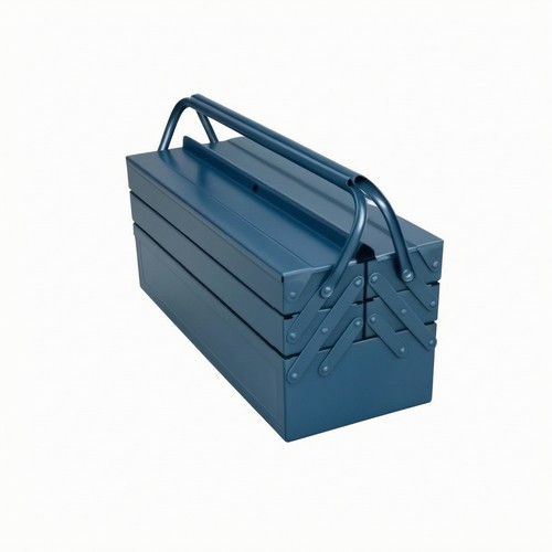 Folding tool box multi tier - box, multi-tier